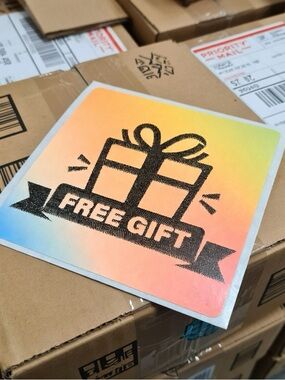 Free Gift Stickers 100ct.